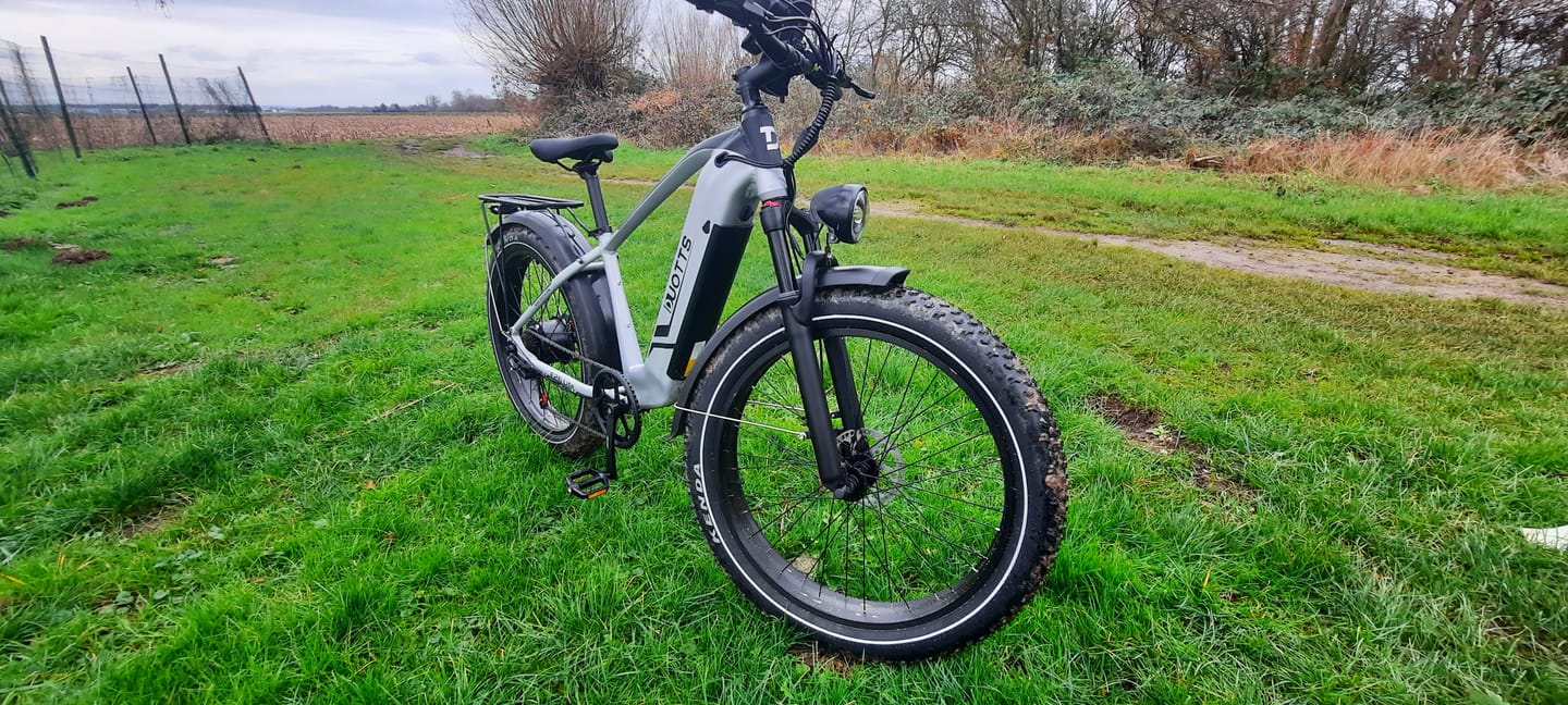 Customer photo review of Cycling Pack(Free gifts with E-bike purchase,includes mudguards,rear rack and phone holder bag)