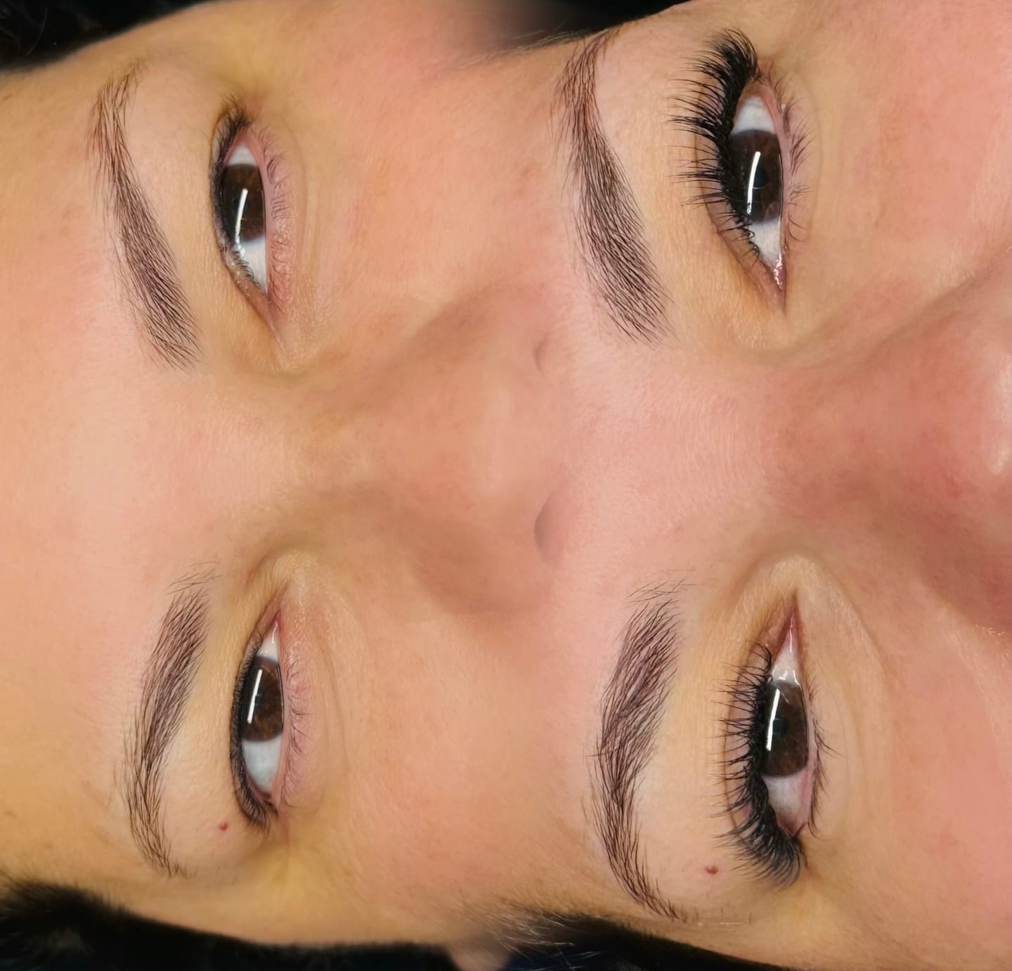 Customer photo review of Mixed Classic Lashes