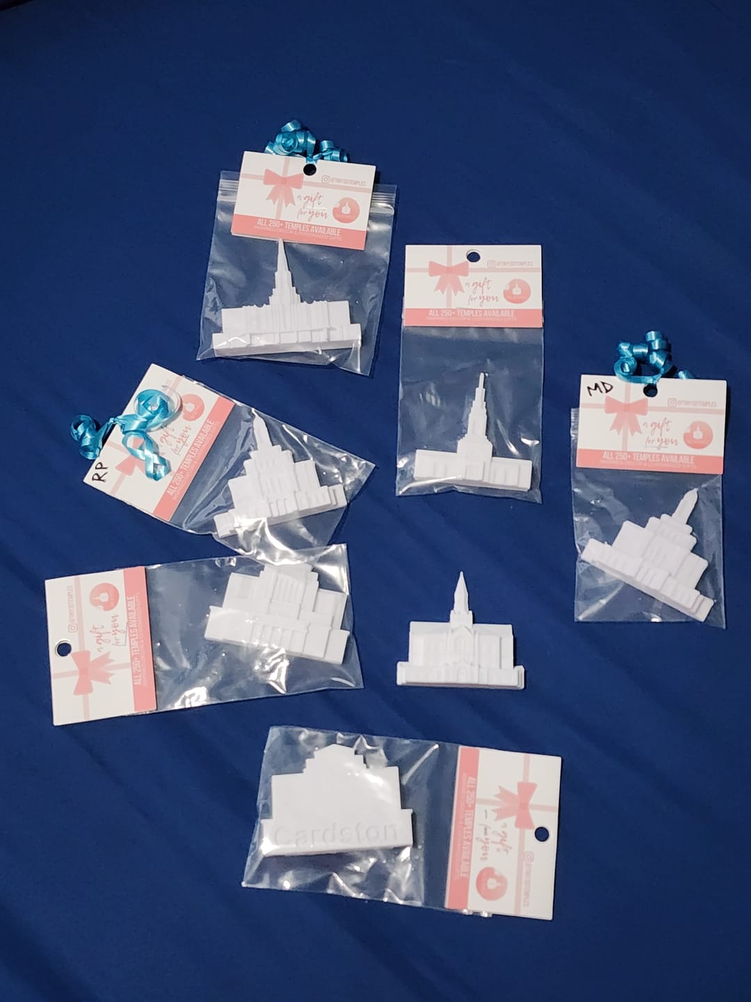 Customer photo review of 5 Temple Magnets - Gift Ready
