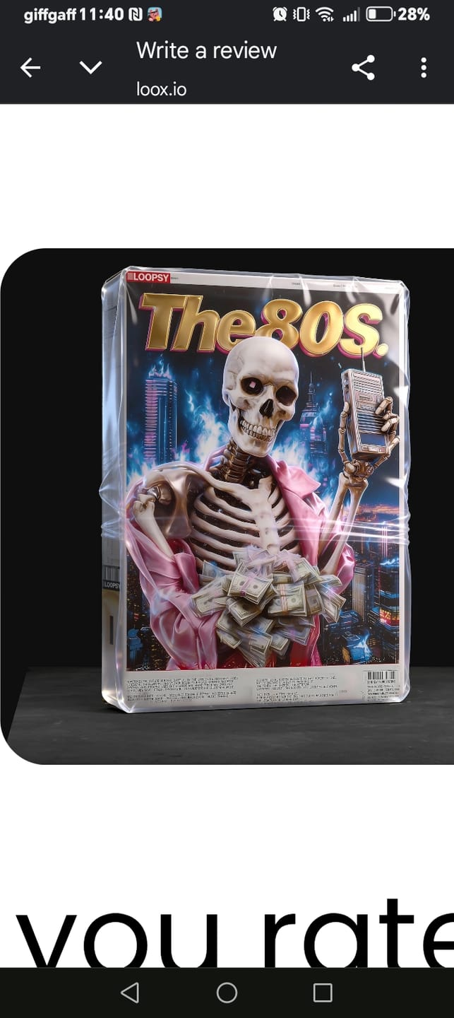 Customer photo review of The 80s for Serum 2