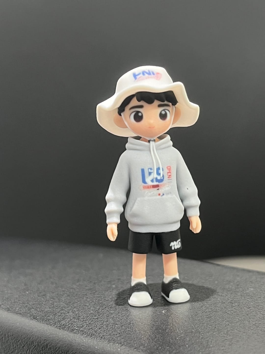 Customer photo review of Custom 3D Keychain Figure from Your Photo Personalized Mini Doll Gift Idea