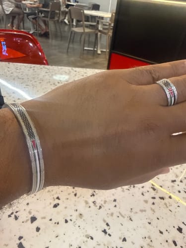Customer photo review of Palestine Heritage Cuff