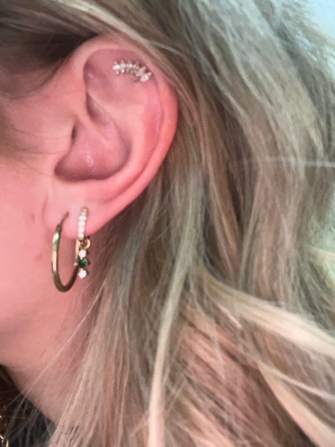 Customer photo review of Emerald Oasis Charm