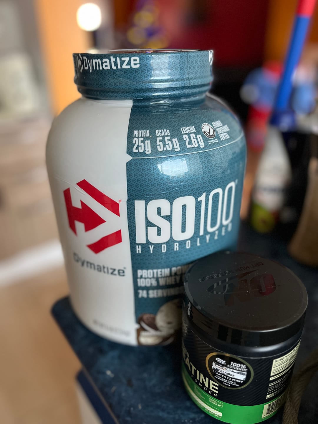 Customer photo review of ISO 100 Dymatize Proteína Hidrolizada y Aislada