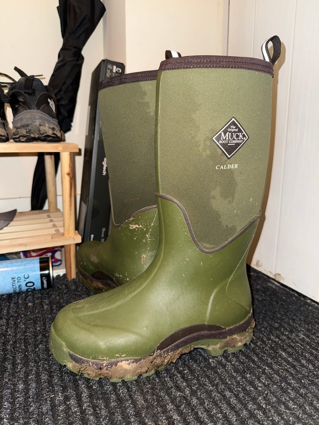 Customer photo review of Unisex Calder Short Boots