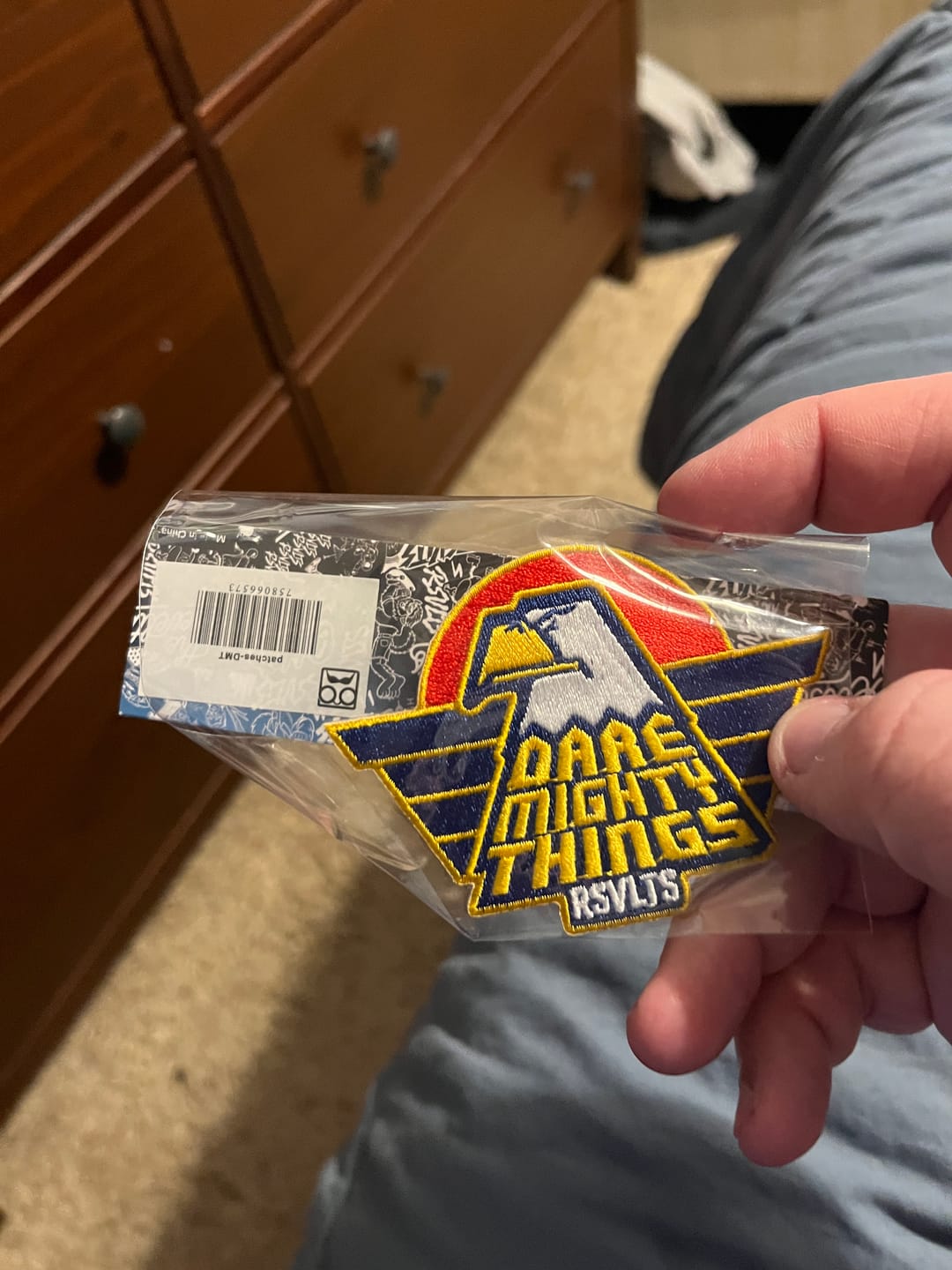 Customer photo review of "Regal Eagle" – Patch