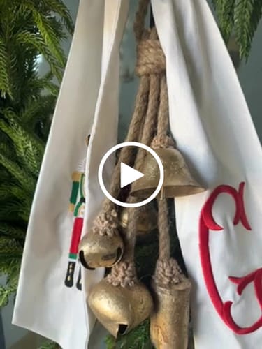 Customer video review of Metal Bells on Jute Hanger