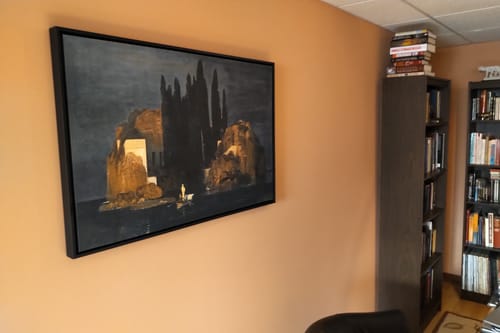 Customer photo review of The Isle Of The Dead (First Version) | Arnold Böcklin | 1880