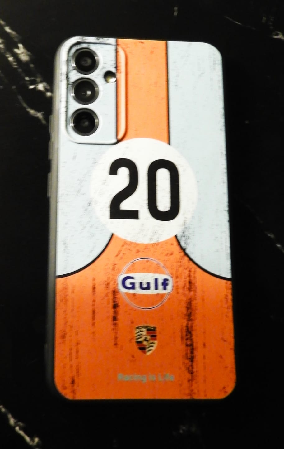 Customer photo review of 917K #20 Gulf 24h LM 1970 Livery - Individuelle Handyhülle für Samsung