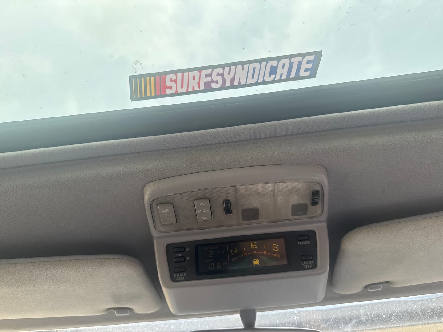 Customer photo review of Surf Syndicate Nascar Sticker