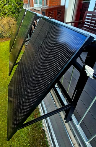 Customer photo review of Ray Balkonkraftwerk 200W~1200W mit verstellbarer Halterung