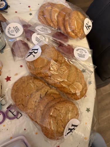 Customer photo review of White Choco Kokos Vanille Cookies