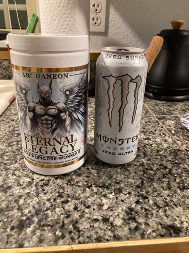 Customer photo review of Eternal Legacy Elite Nootropic Pre-Workout