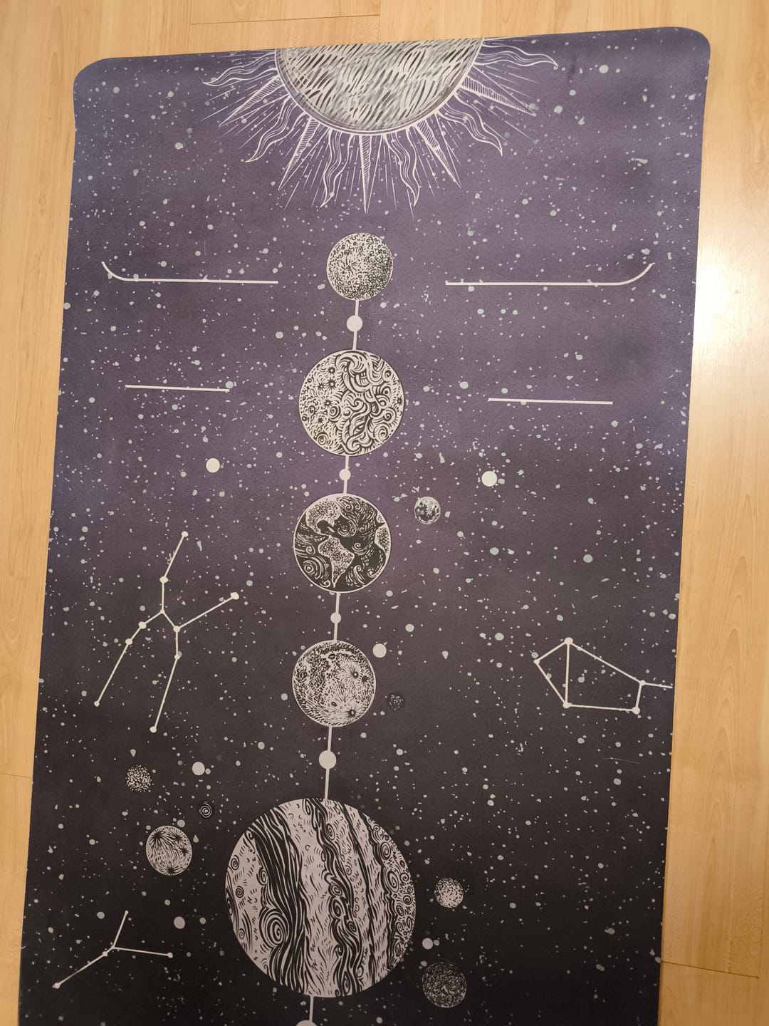 Customer photo review of Yogamatte Space Alignment 4mm