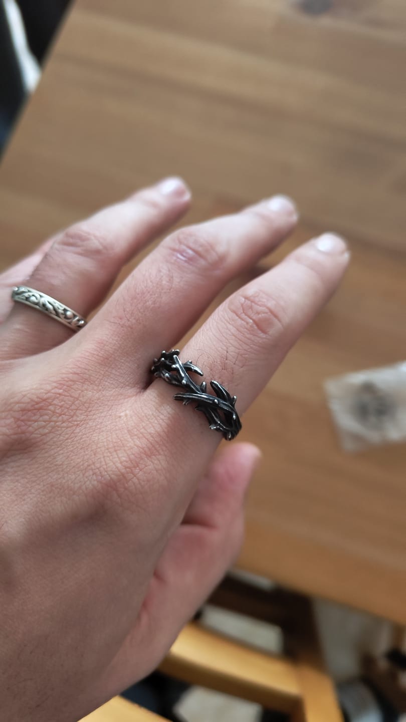 Customer photo review of THORN CROWN.