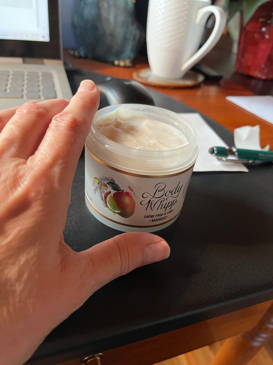 Customer photo review of Body Whipp Cream