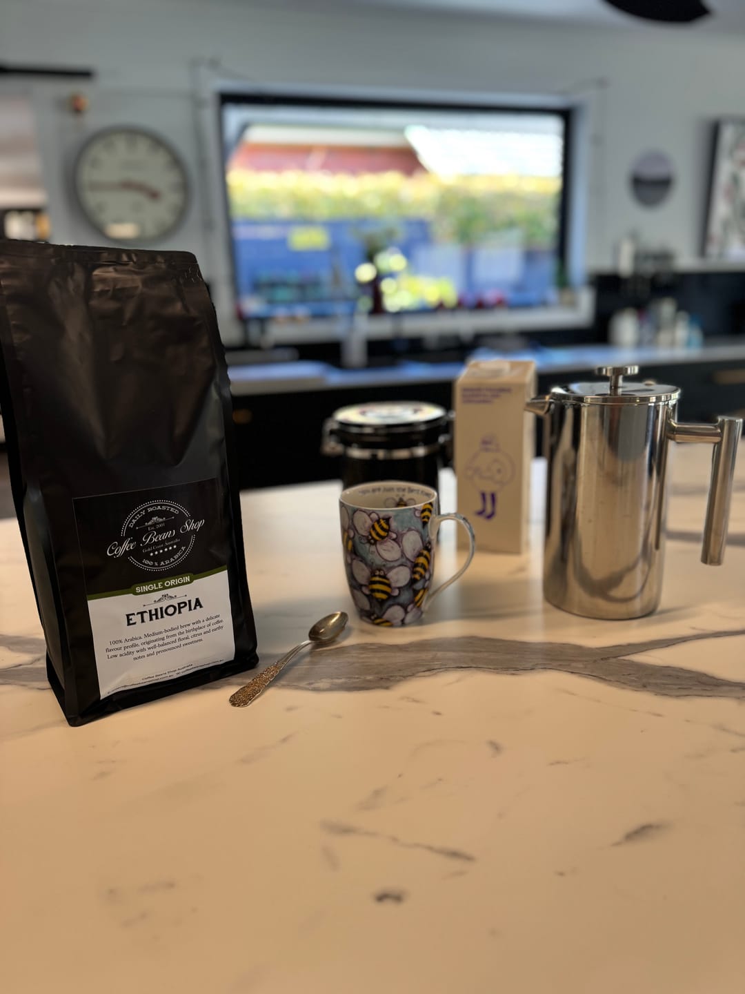 Customer photo review of Ethiopia Coffee Beans