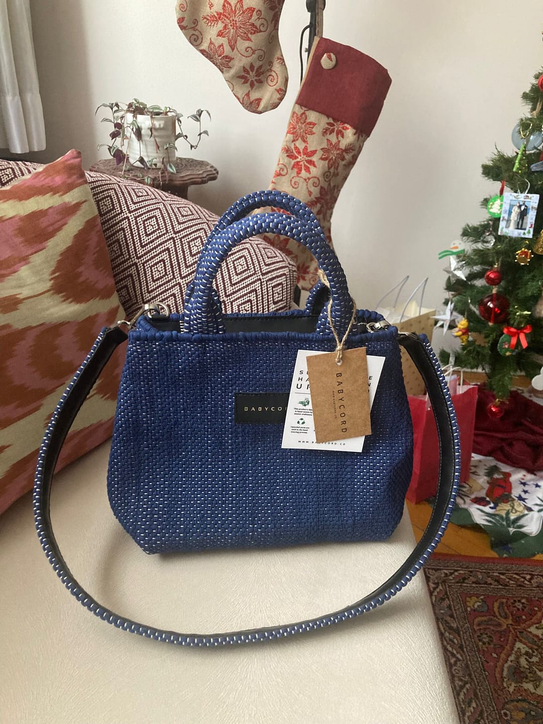 Customer photo review of Joy Bag Mini - Lacivert