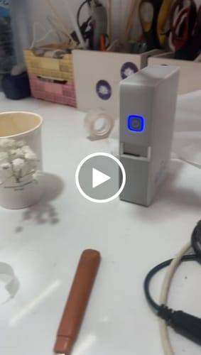 Customer video review of NIIMBOT N1 0.5 Inch Thermal Transfer Portable Bluetooth Label Maker