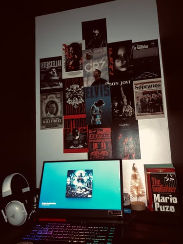 Customer photo review of CUSTOM WALL COLLAGE POSTERS