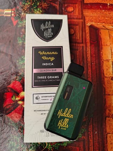 Customer photo review of PLUMA DE WAX - Hidden Hills Wanana Bang 3gr - Indica