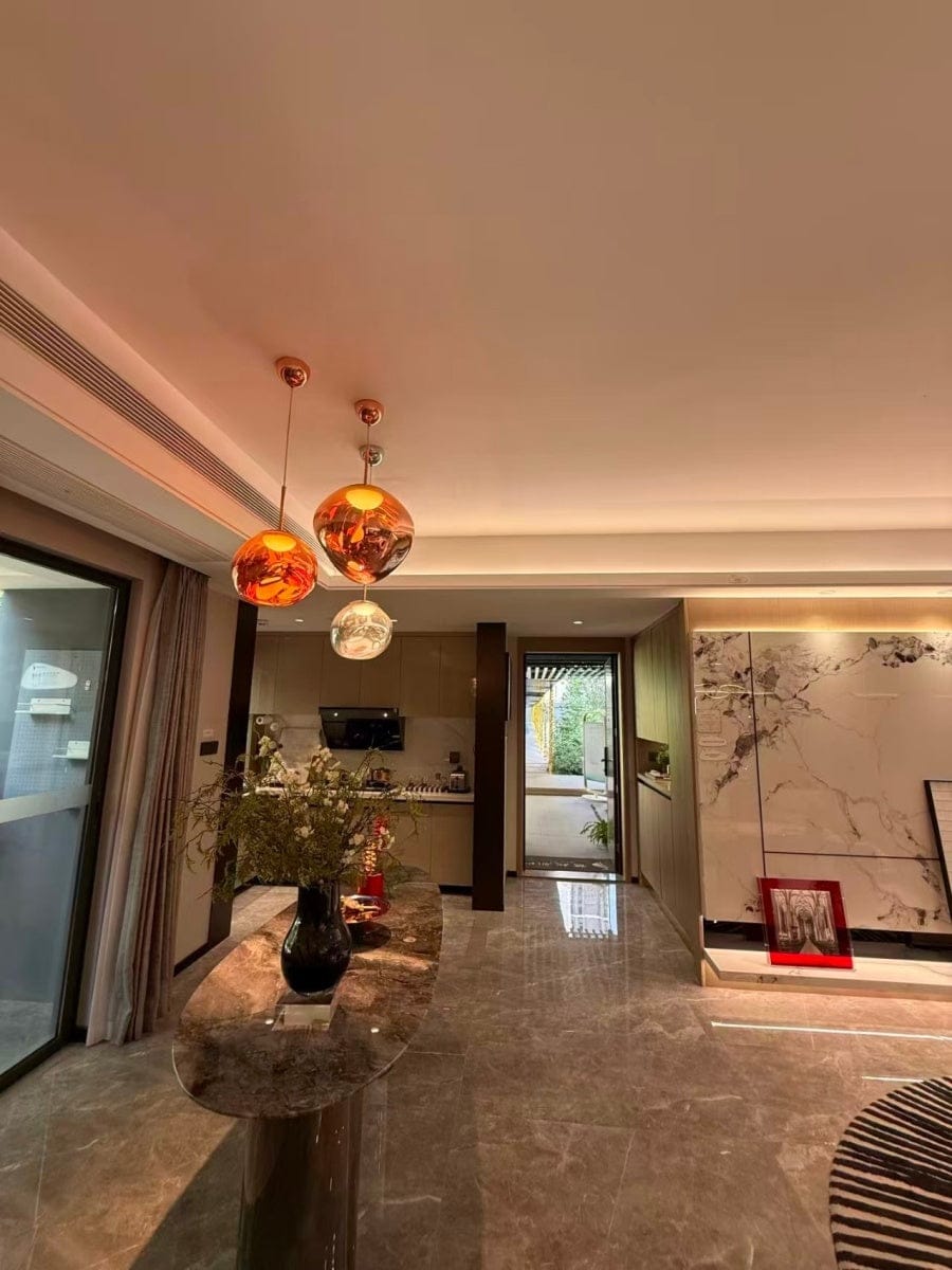 Customer photo review of Tambora Lava Pendant Light(Plus)