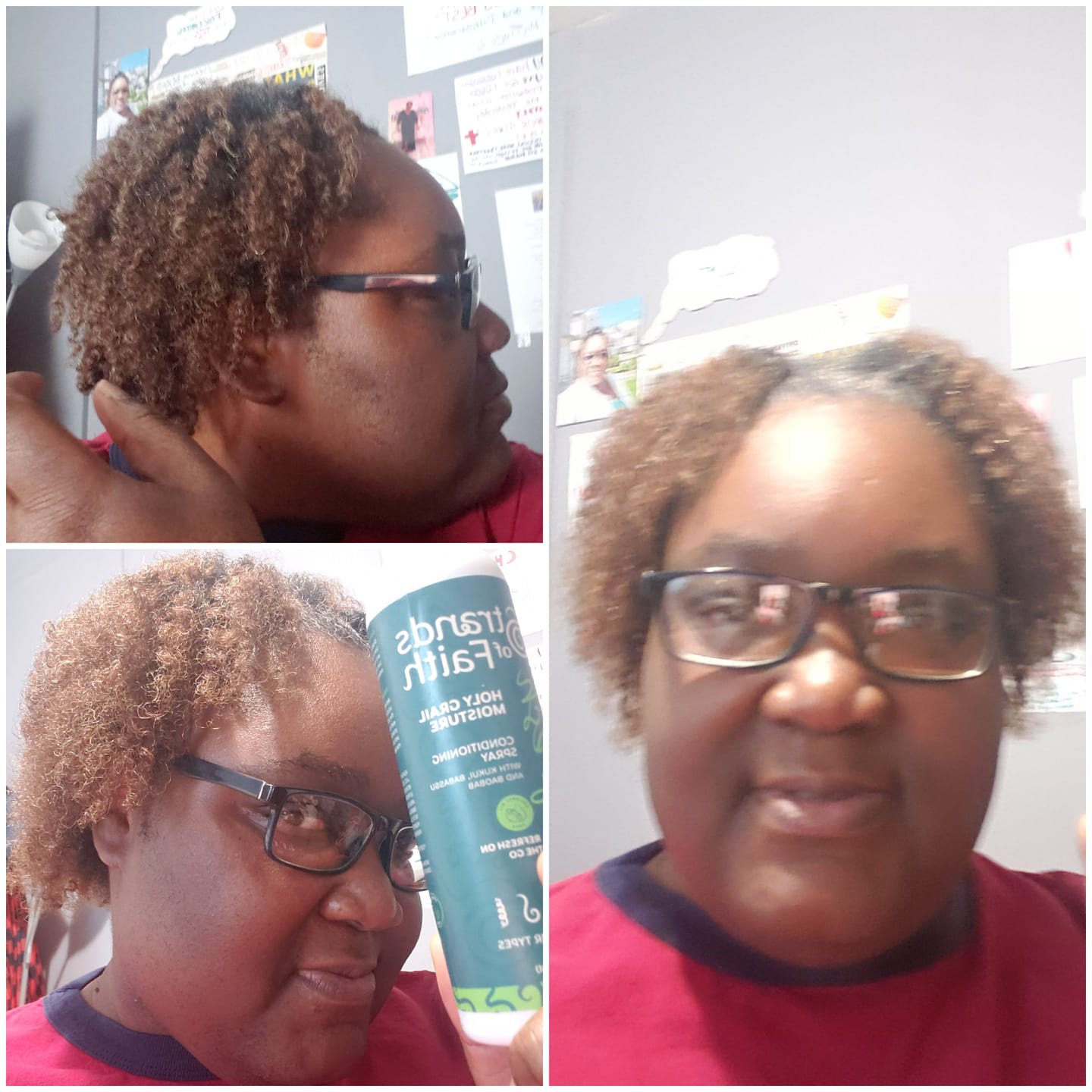 Customer photo review of REFRESH CONDITIONING SPRAY