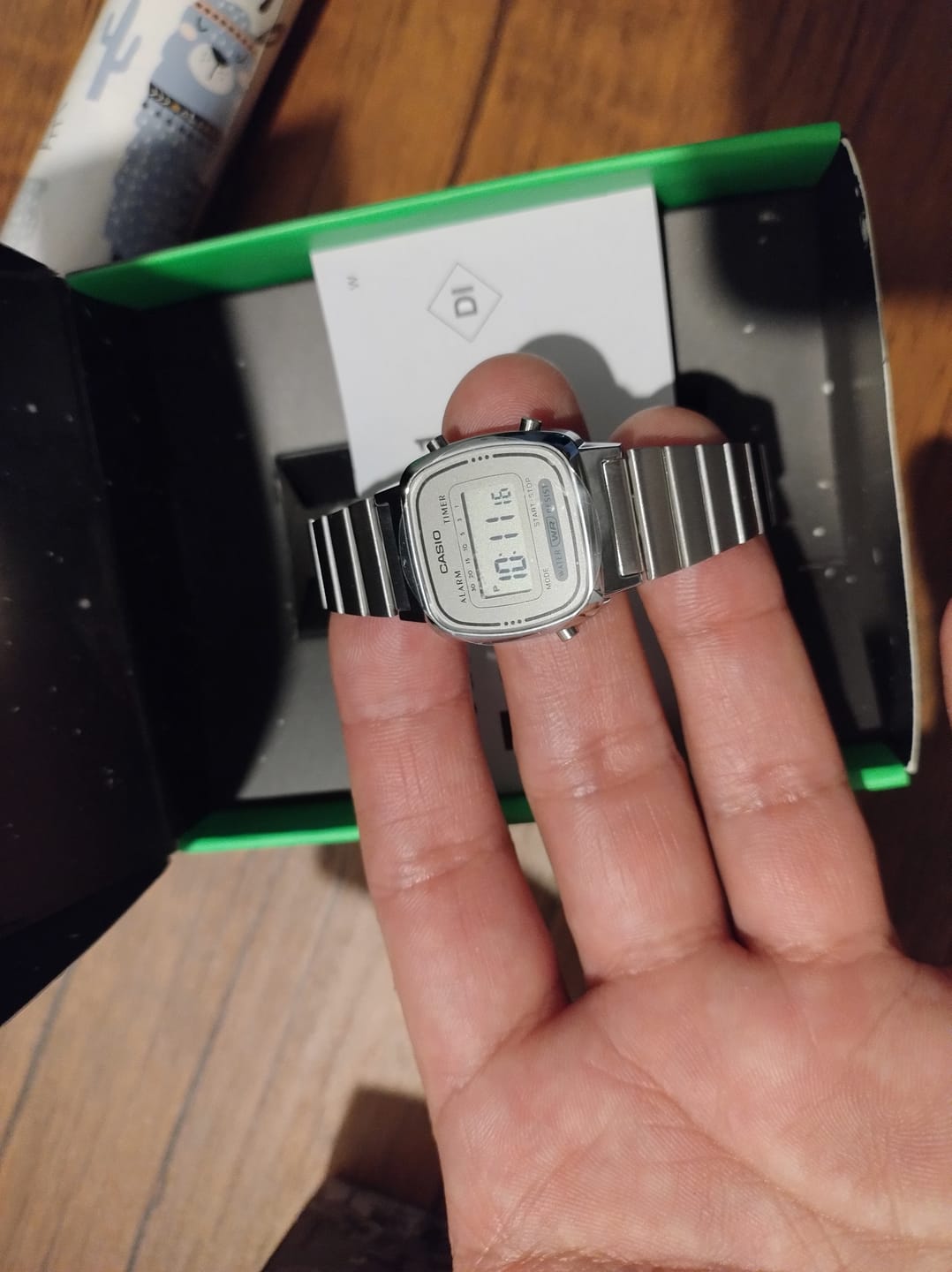 Customer photo review of Reloj Casio Vintage LA670WA-7DF Plateado