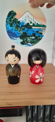 Customer photo review of Poupée Kokeshi Blossom