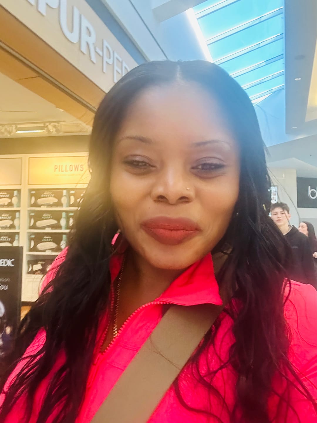 Customer photo review of Body Wave Texture Human Hair U Part Wig AU04