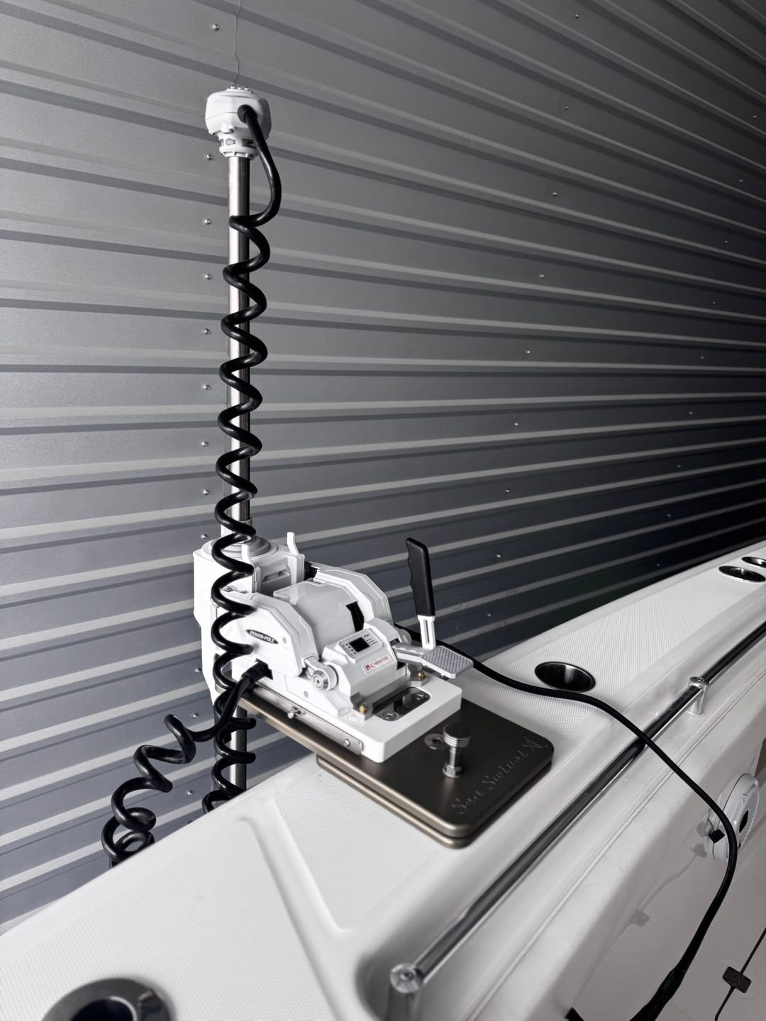 Customer photo review of Sea Swivel XL Trolling Motor Mount