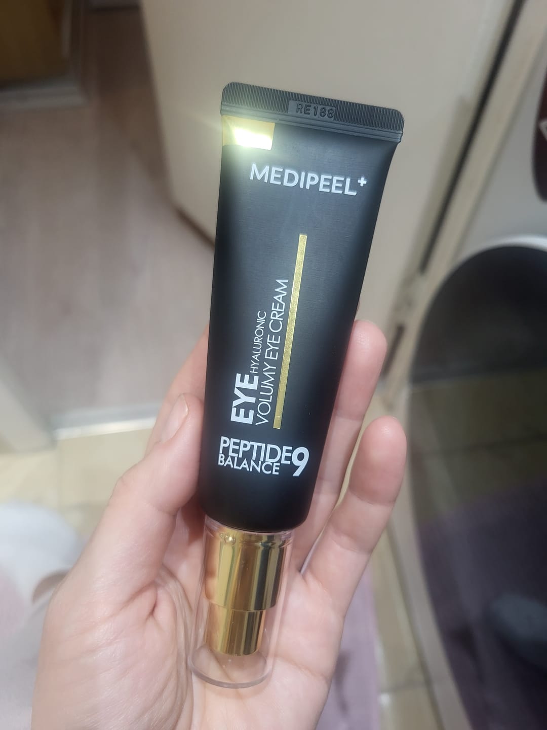 Customer photo review of Pagarinoša skropstu tuša Heimish Dailism Smudge Stop Mascara