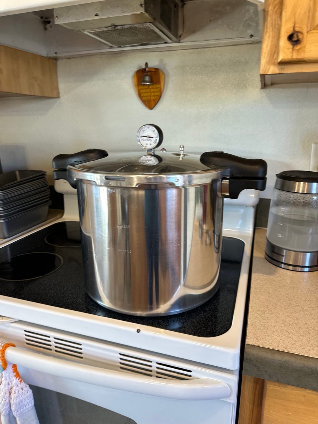 Customer photo review of THE TANKER™ 23 Quart Pressure Canner & Cooker by Denali