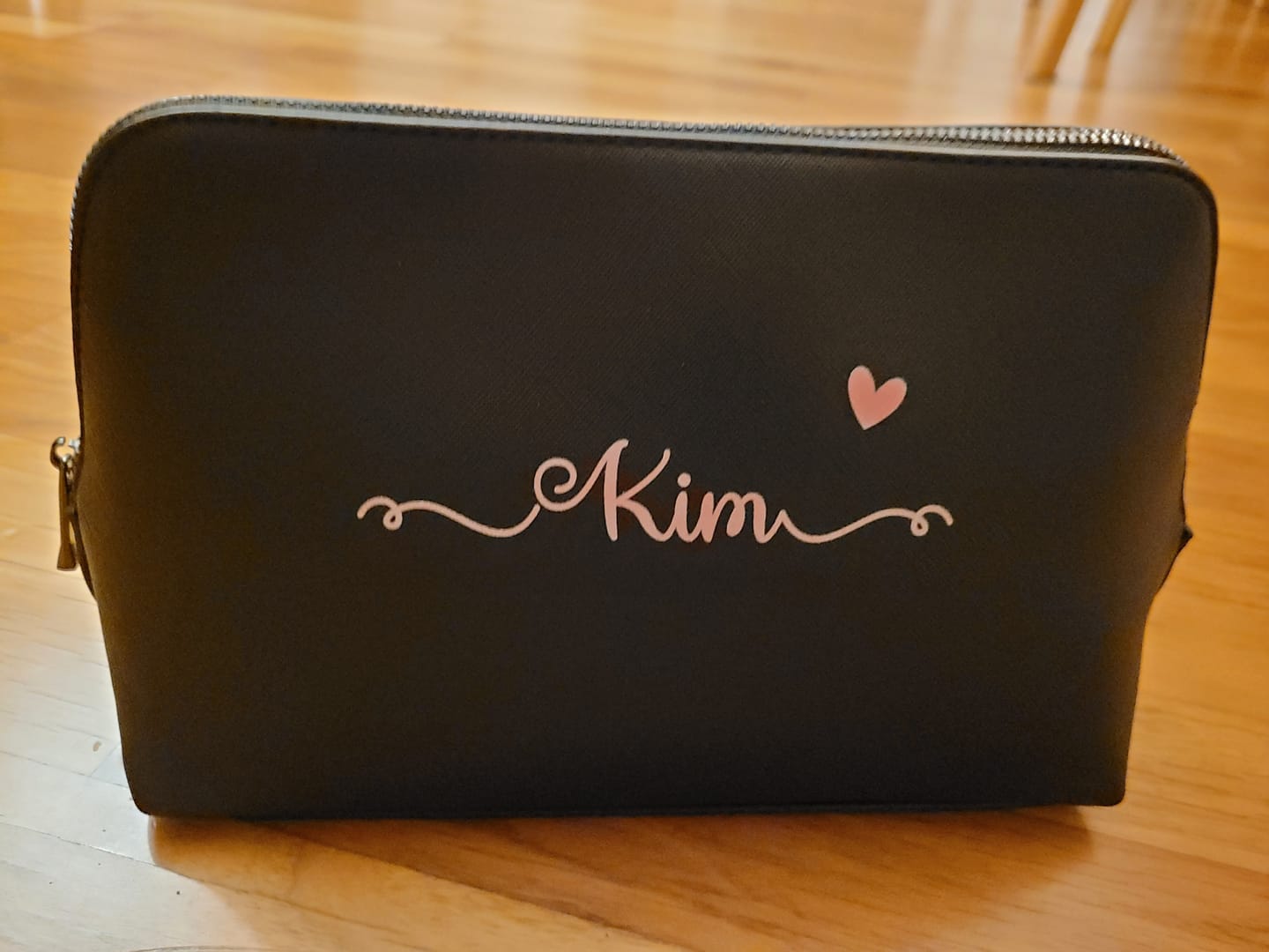 Customer photo review of Schönheit - Personalisierte Kosmetiktasche aus PU Leder für dich und deine Liebsten