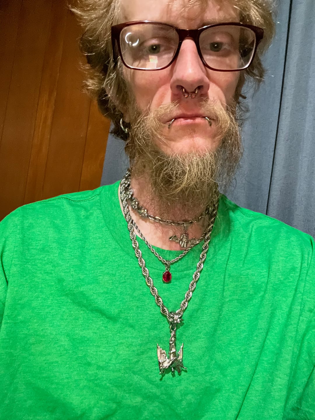 Customer photo review of FALLEN ANGEL PENDANT