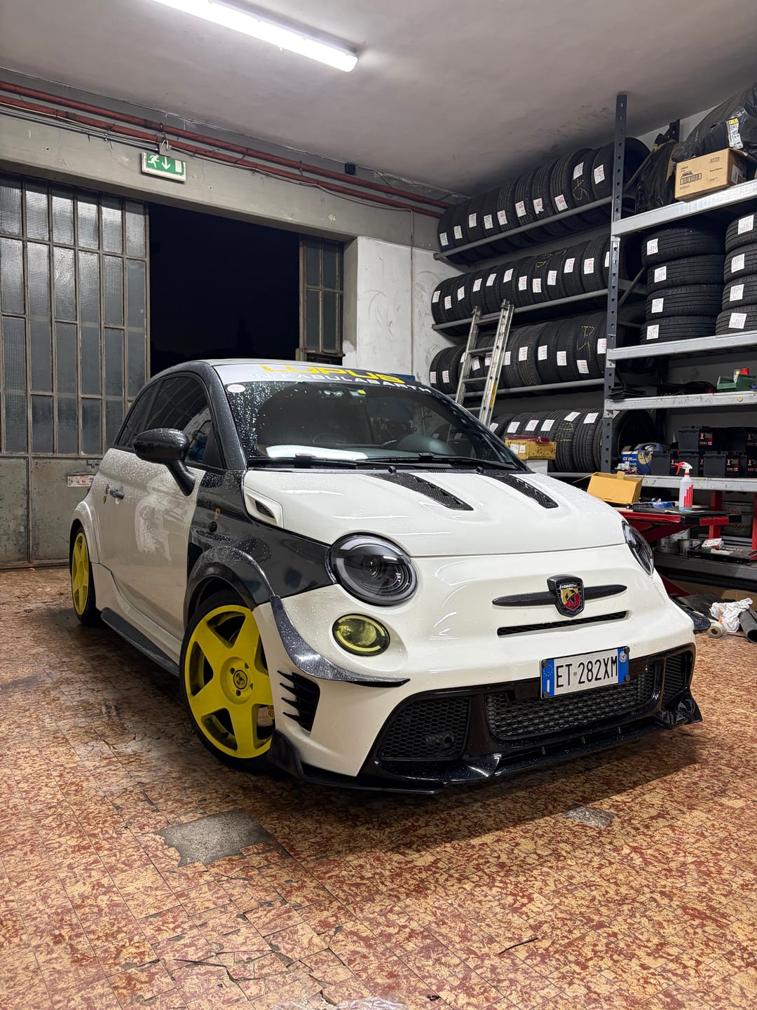 Customer photo review of Fari Full LED Anteriori Abarth & Fiat 500 (2008–2025)
