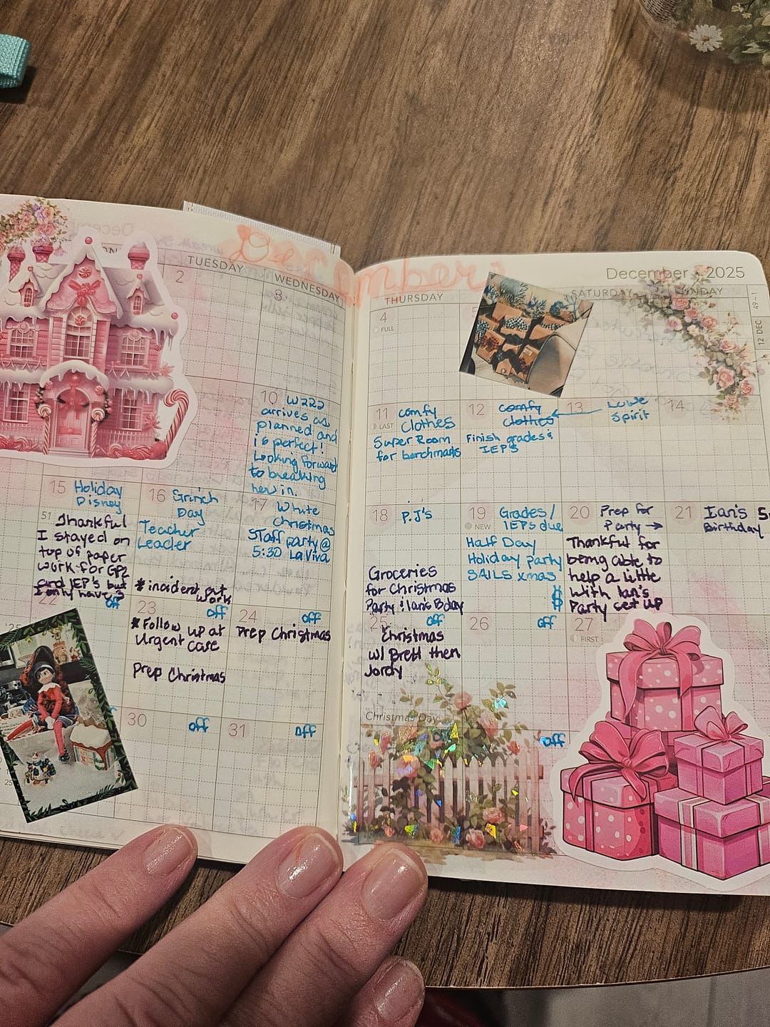 Customer photo review of 2026 A6 Weekly Planner | All-in-One | Stacked Weekends