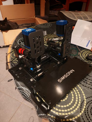 Customer photo review of Simsonn Plus X Racing Simulation Pedal with Haptic Reactor Optional
