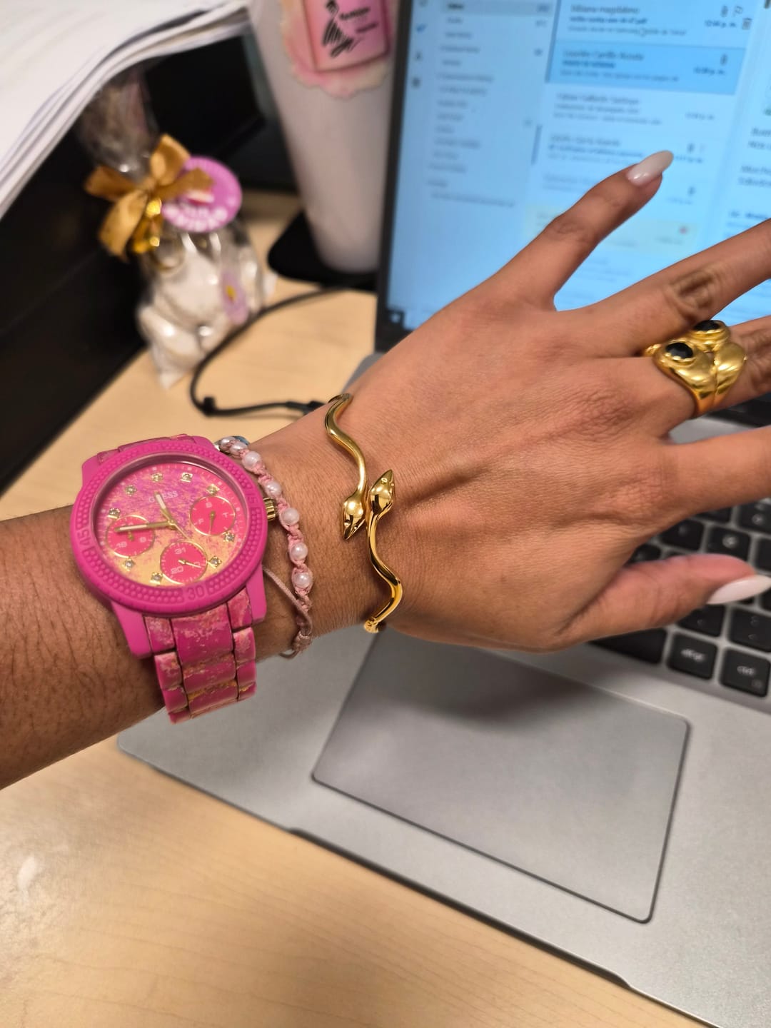 Customer photo review of Pulsera Aspid