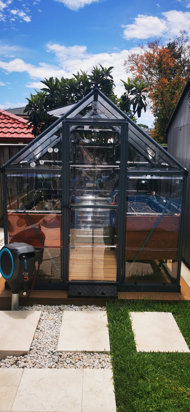 Customer photo review of Large Raised Garden Bed Kit - 157x60x80cm(h) - Australia Wide Shipping