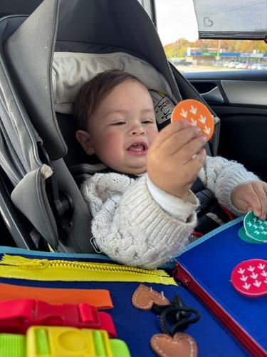 Customer photo review of Kiddora™ Montessori Aktivite Çantası  | 8’i 1 Arada