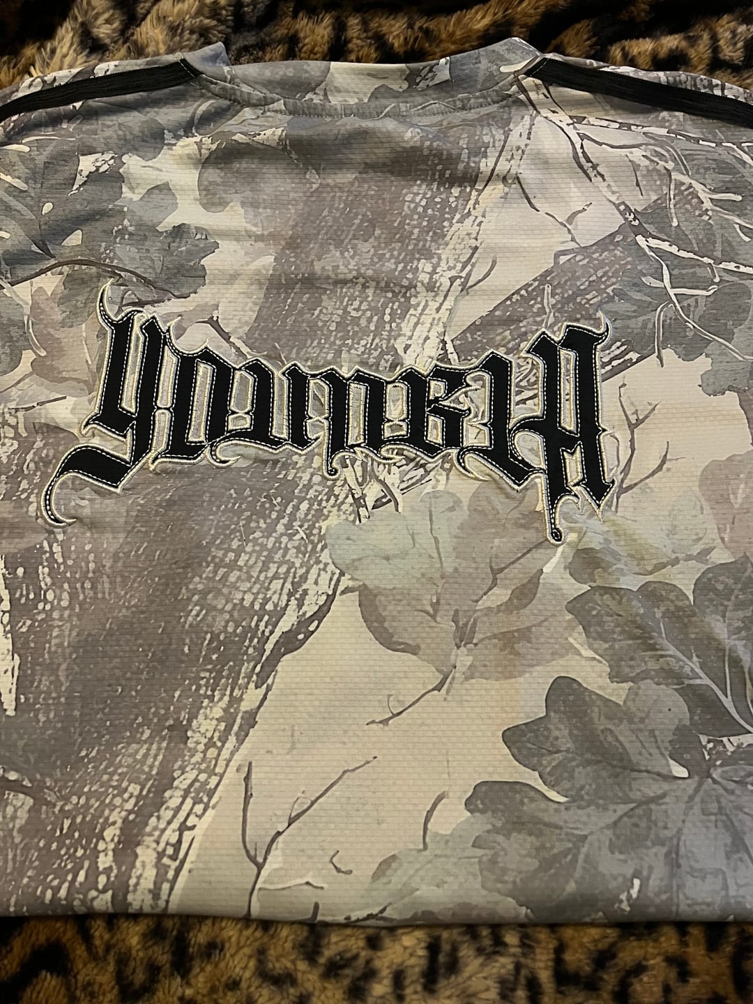 Customer photo review of W4302 - Camo Longsleeve Jersey