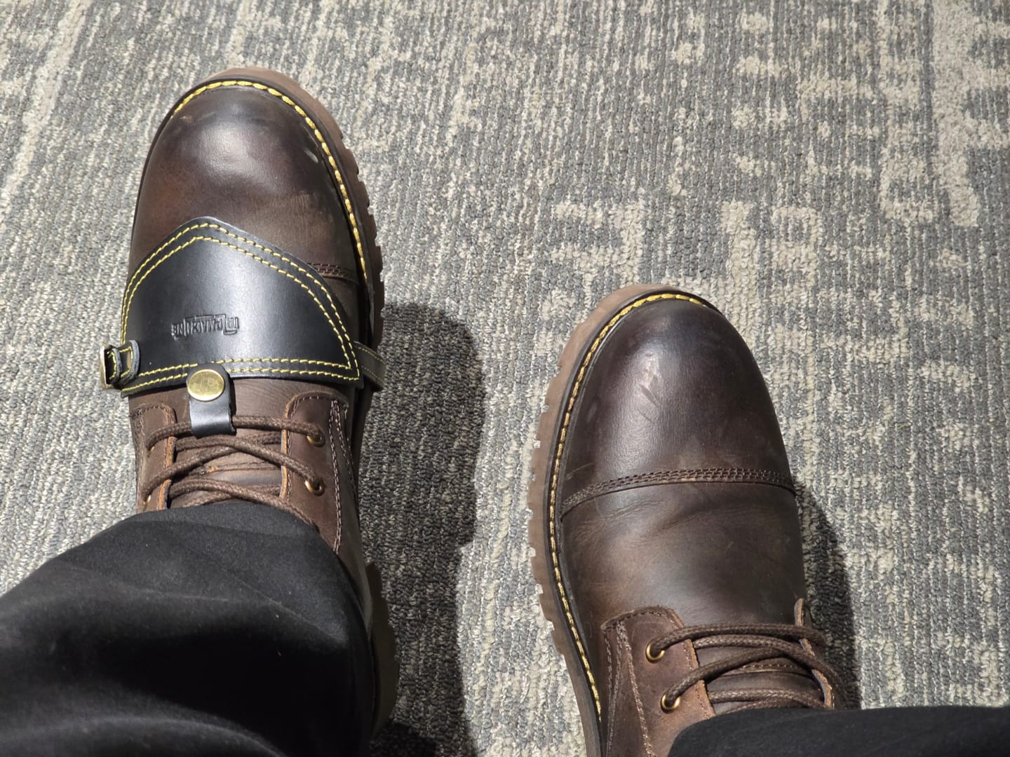Customer photo review of boots brute mocha