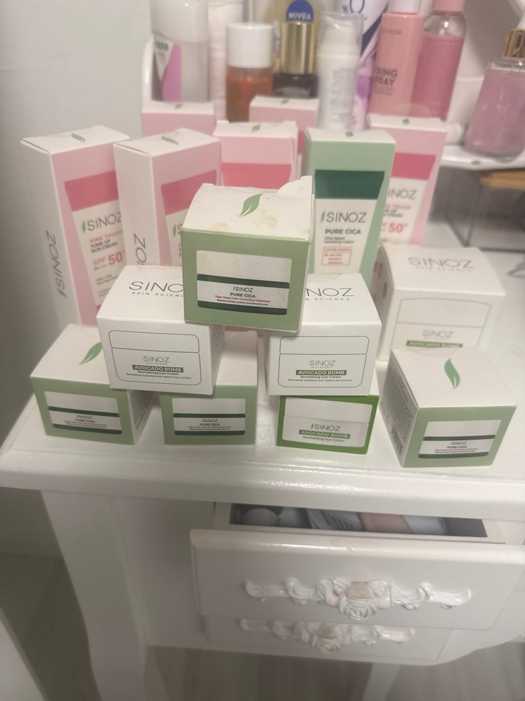 Customer photo review of Pure Cica Tiger Grass Tone Equalizing Cream