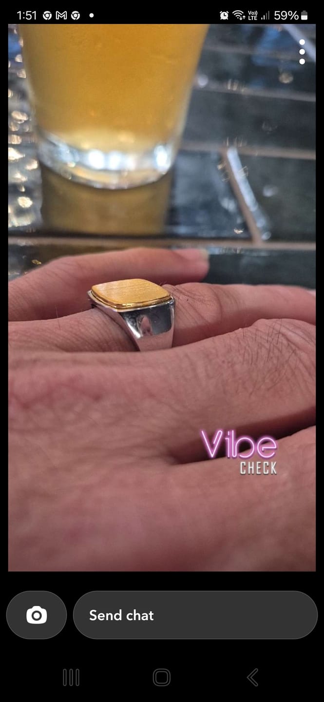 Customer photo review of Golden World. - 925 STERLING SILVER