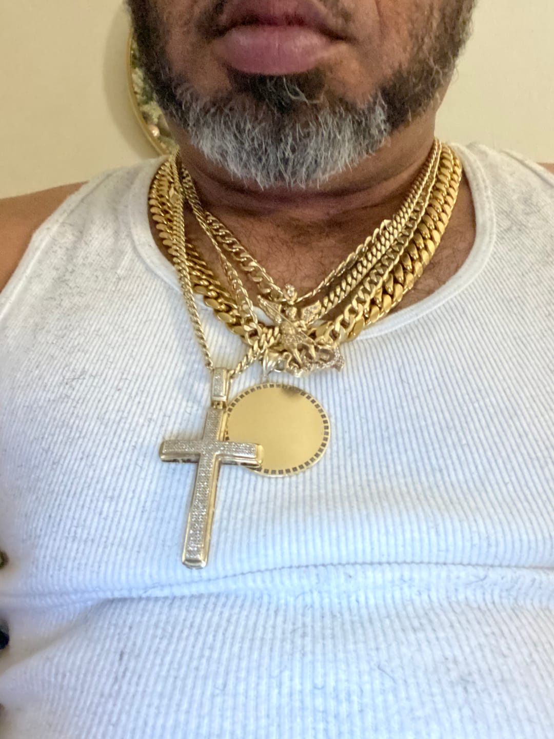 Customer photo review of FREE 3mm Cuban Chain