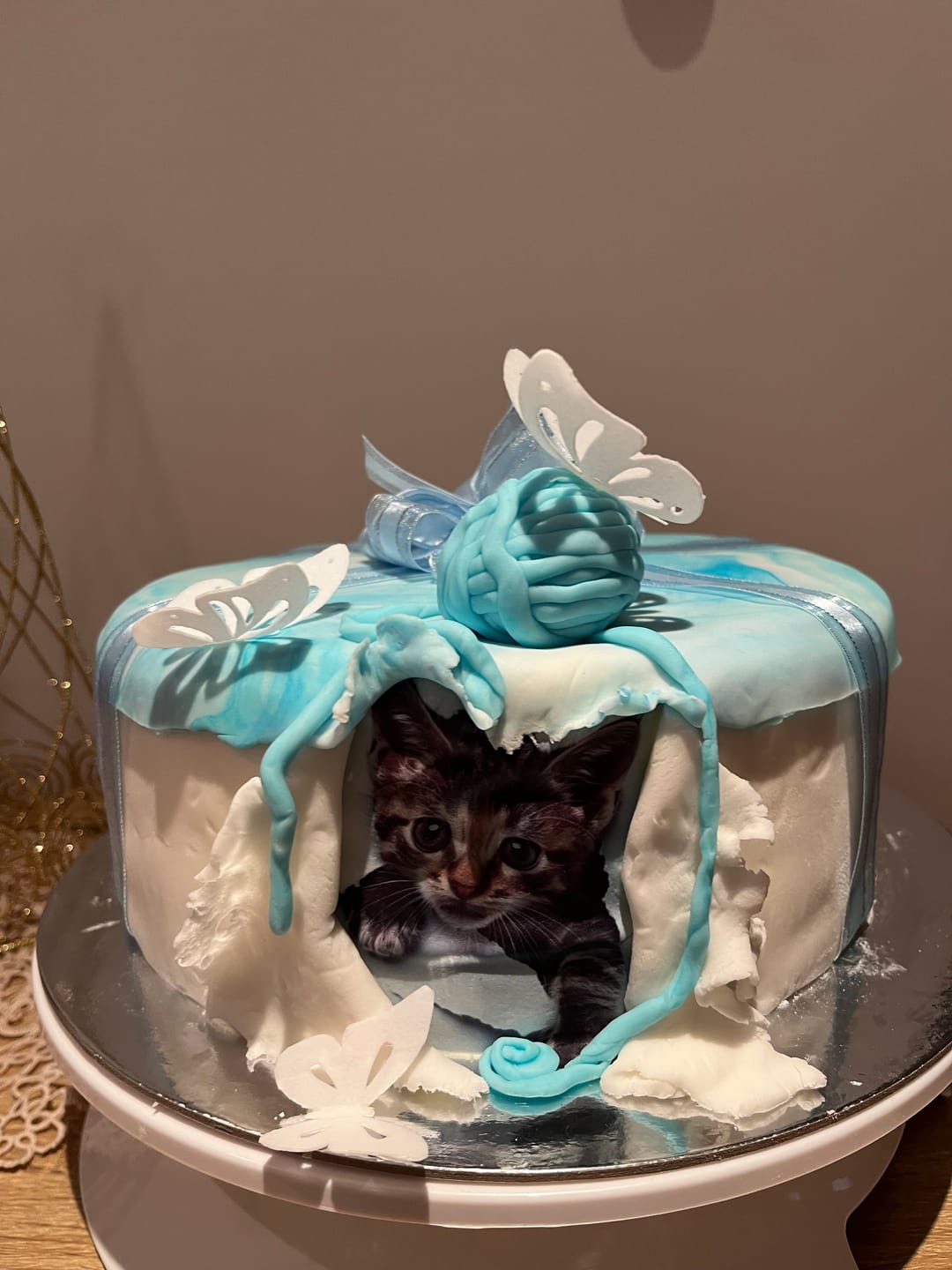 Customer photo review of A5 Rectangle Custom Edible Icing Image