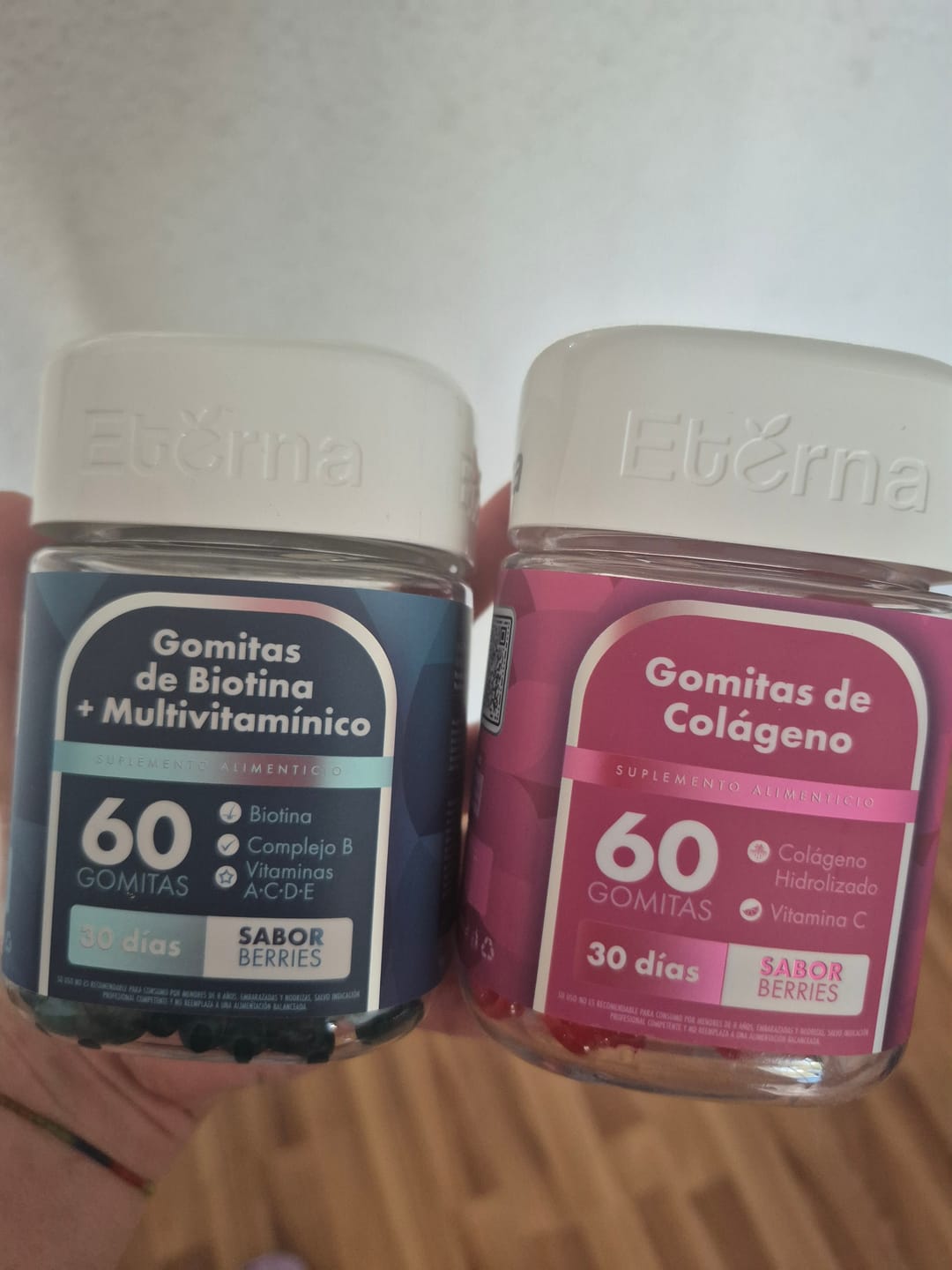 Customer photo review of Pack Biotina + Colágeno
