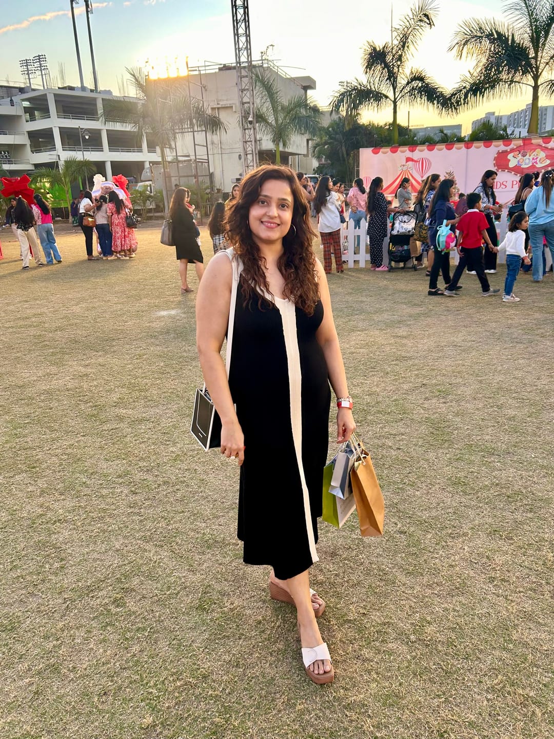 Customer photo review of Jaden Soft Knit Dress in Black