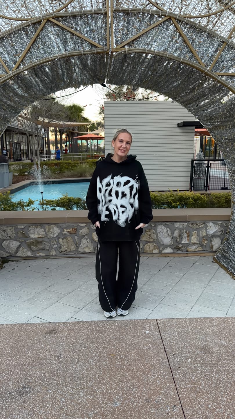 Customer photo review of Aelfric Eden Abstract Graphic Hoodie